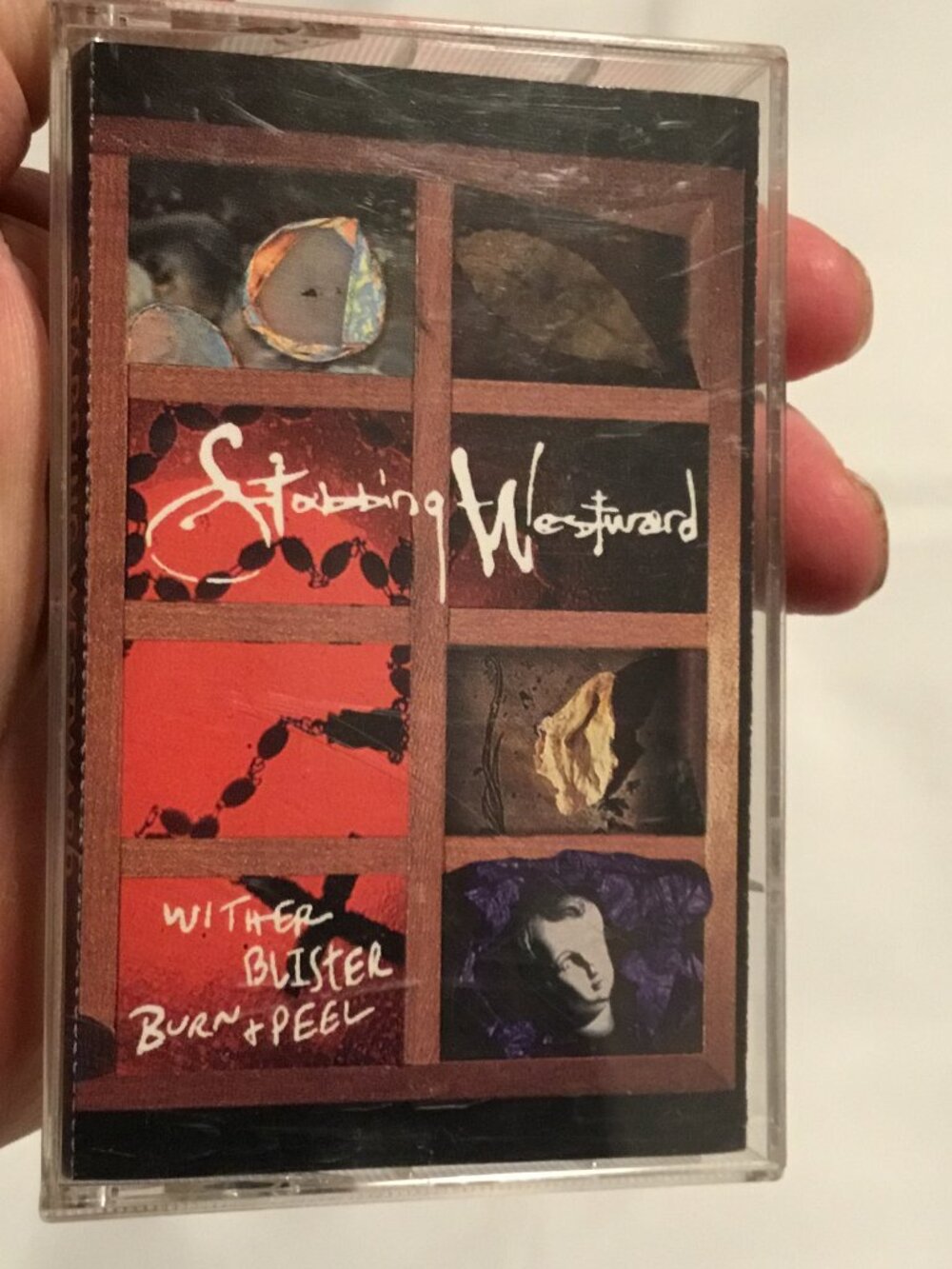 STABBING WESTWARD Cassette Tape WITHER BLISTER BURN & PEEL 1996 90s TESTED